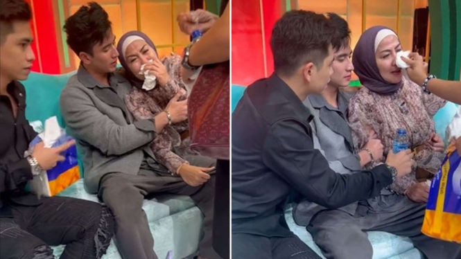 Venna Melinda Tak Kuasa Menahan Tangis