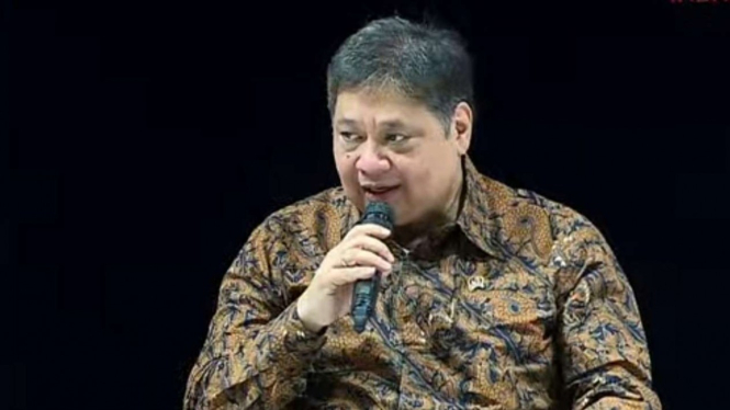 Menteri Koordinator Bidang Perekonomian Airlangga Hartarto.