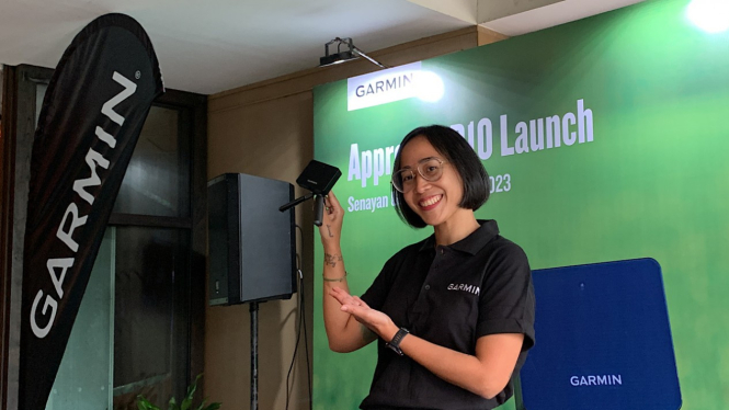 Marketing Communication Senior Manager Garmin Indonesia, Chandrawidhi Desideriani.