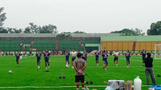Latihan Persib Bandung.