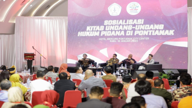 Mahupiki gelar sosialisasi KUHP Baru di Hotel Mercure, Kota Pontianak
