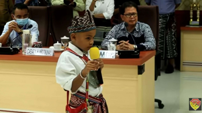 Caesar Archangels Hendrik Meo Tnunay atau Nono, Juara Dunia Matematika asal NTT.