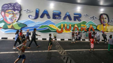 Peresmian underpass Dewi Sartika