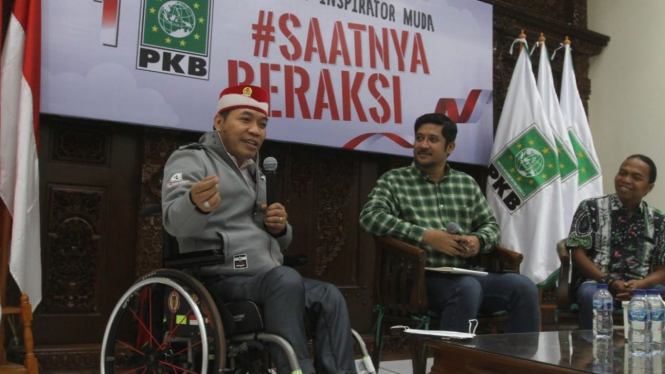 Diskusi 'Sudah Saatnya Difabel Menjadi Warga Kelas Satu` di kantor DPP PKB
