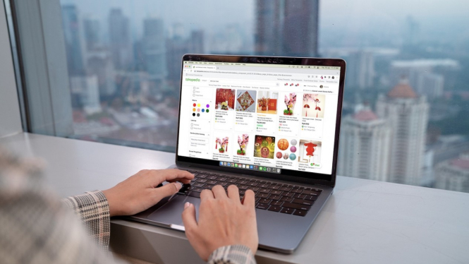 Ilustrasi belanja online pakai Paylater