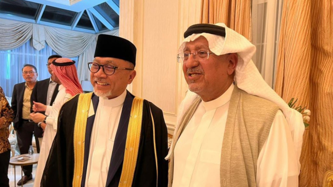 Mendag RI Zulkifli Hasan dijamu Bangsawan Arab Saudi Syekh Ibrahim Al-Subaie