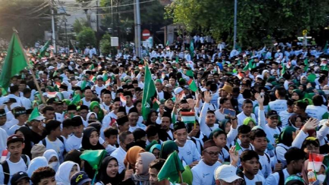 Jalan sehat Porseni NU 2023