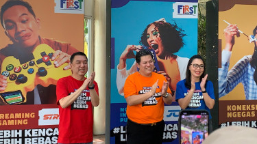 First Media umumkan tiga paket internet baru.