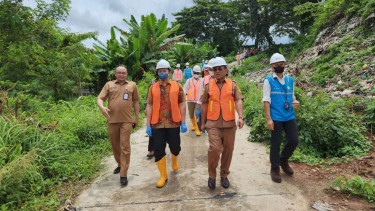 Stafsus Presiden, Diaz Hendropriyono di TPSA Bagendung, Cilegon, Banten