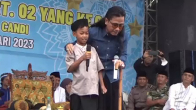  Kocak, Bocah Ini Sebut Nabi Luhut 