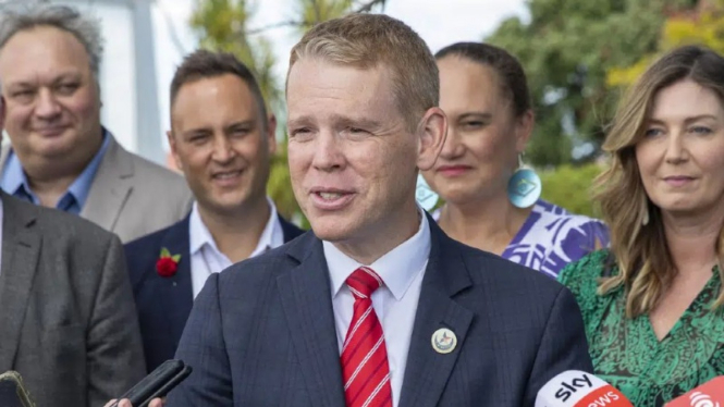 Perdana Menteri Selandia Baru Chris Hipkins.