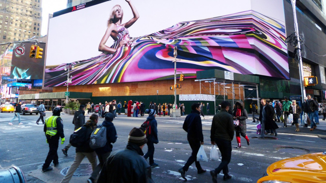 Ilustrasi videotron