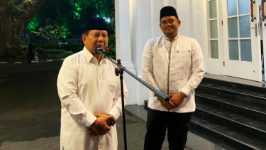 Ketum Gerindra Prabowo Subianto dan Wali Kota Medan Bobby Afif Nasution.