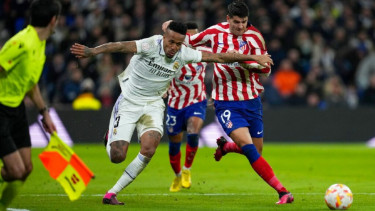 Real Madrid menghadapi Atletico Madrid di Copa del Rey