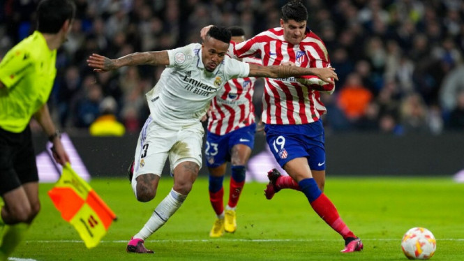 Real Madrid menghadapi Atletico Madrid di Copa del Rey