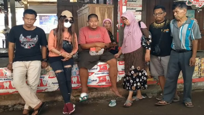 Youtuber Ully Sinyo menemukan Agus di Pasak Kepek, Bantul, Yogyakarta