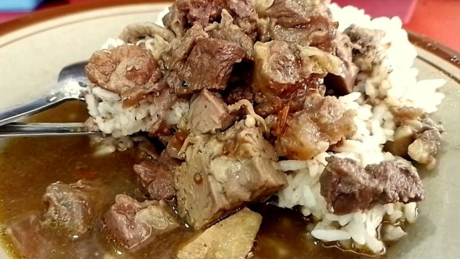 Brongkos koyor sapi khas Weleri Kendal