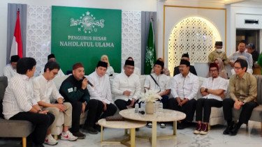 Sejumlah tokoh dan musisi hadir dalam pertemuan jelang puncak acara 1 Abad Nahdlatul Ulama