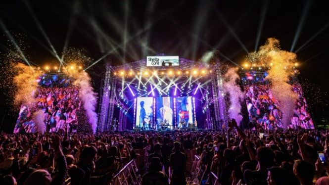 Sheila on 7 di Konser Tunggu Aku di Jakarta