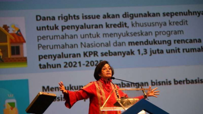 Menteri Keuangan Sri Mulyani Indrawati.