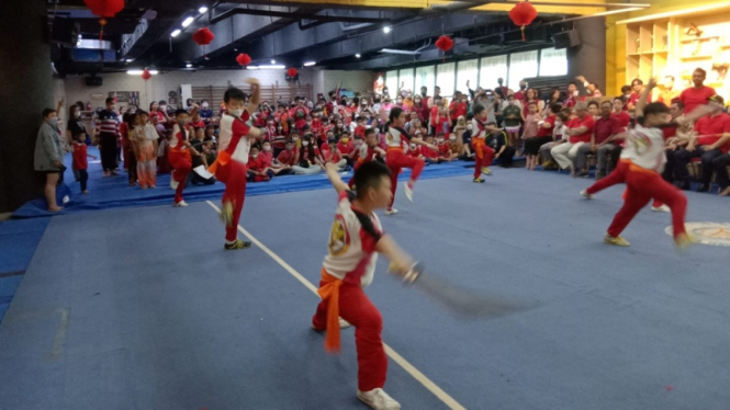 Acara wushu Sasana Rajawali Sakti
