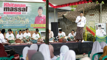 Relawan Ganjar gelar khitanan massal di Bojonegoro