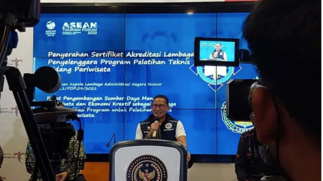 Kemenparekraf Sandiaga Uno
