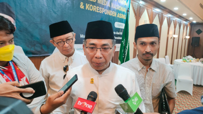Ketua Umum PBNU K.H. Yahya Cholil Staquf atau Gus Yahya