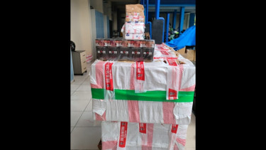 Bea Cukai Malang gagalkan pengiriman rokok ilegal