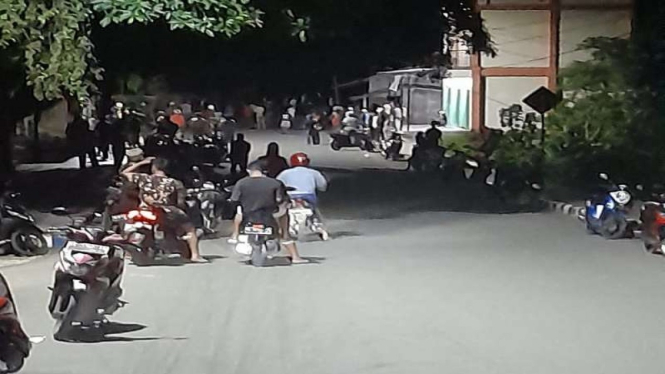 Bentrok antar kelompok warga di Tual, Maluku