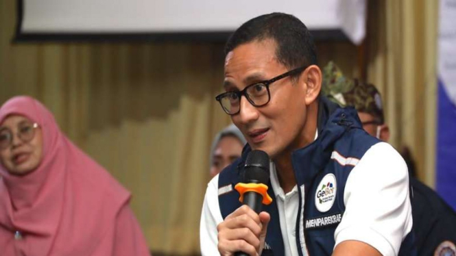 Menparekraf Sandiaga Uno