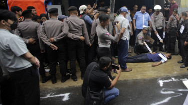 Rekonstruksi Kecelakaan Maut Mahasiswa UI Hingga Tewas