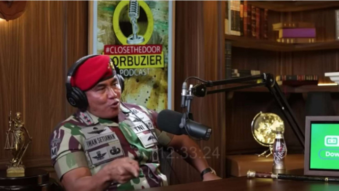 Danjen Kopassus Iwan Setiawan