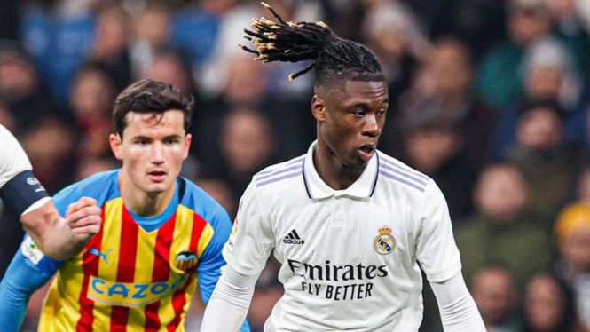 Eduardo Camavinga, Duel Real Madrid vs Valencia 2-0