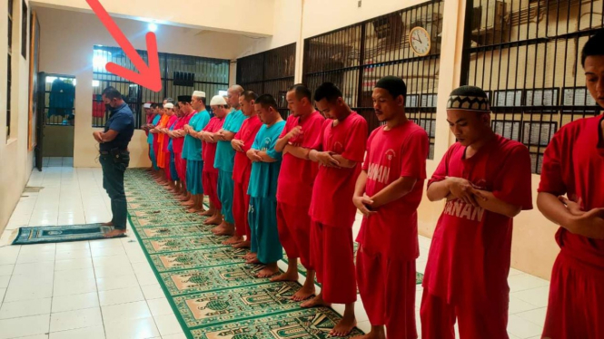 Sugik Nur Raharja alias Gus Nur saat berada di rutan Polda Jateng
