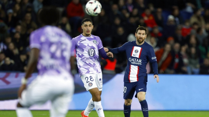 Lionel Messi PSG Vs Toulouse