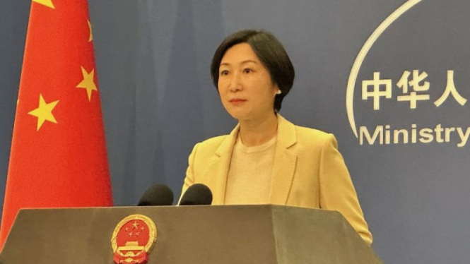 Juru bicara Kementerian Luar Negeri China (MFA) Mao Ning.