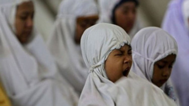 Menguap saat shalat