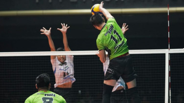 Aksi Jakarta STIN BIN di Proliga 2023