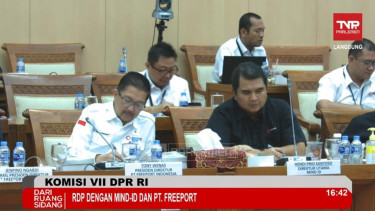 RDP dengan Mind ID dan PT Freeport