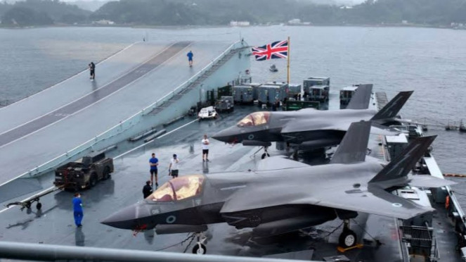 VIVA Militer: Jet tempur siluman F-35 militer Inggris VIVA Militer: Jet tempur siluman F-35 militer Inggris