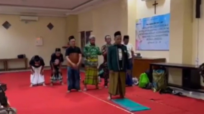Gereja di Sidoarjo Sediakan Tempat Istirahat untuk Jemaah Harlah 1 Abad NU