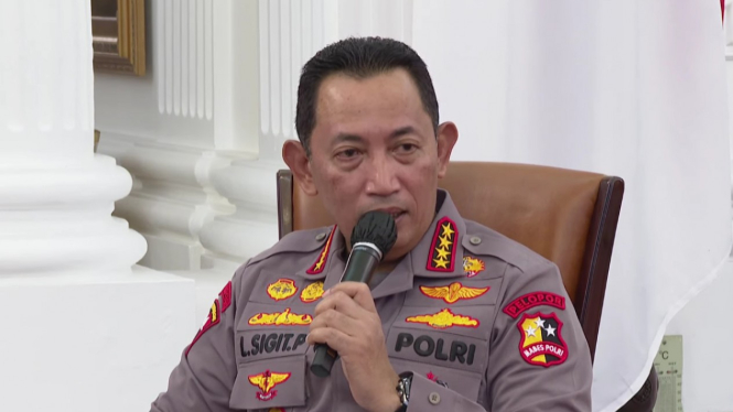 Kapolri Jenderal Pol Listyo Sigit Prabowo