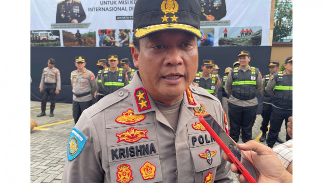 Kepala Divisi Hubungan Internasional (Kadiv Hubinter) Polri, Irjen Krishna Murti