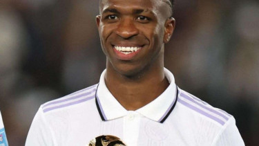 Vinicius Junior sabet Golden Ball Piala Dunia Antarklub 2022