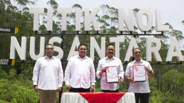 Penyerahan LHP BPK pertama ke OIKN.