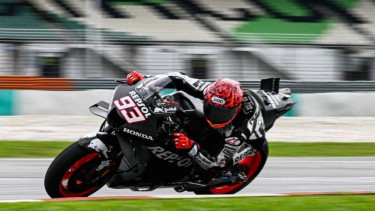 Pembalap Repsol Honda Marc Marquez