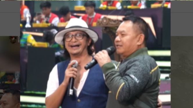 KSAD Dudung Abdurachman dan Andy Rif