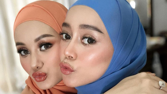 Dinda Hauw dan Lesti Kejora.