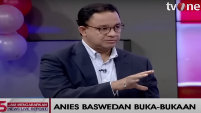 Bakal capres Anies Baswedan.